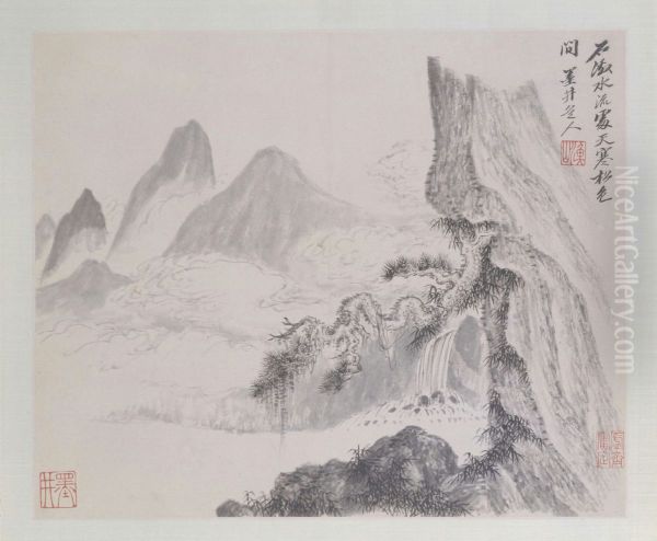<<wu li shan shui tu ce>> - view 1