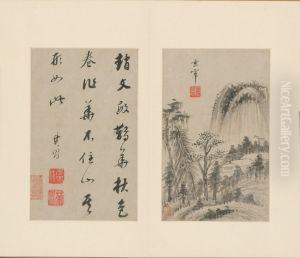 <<dong qi chang shan shui ce>> by Dong Qichang