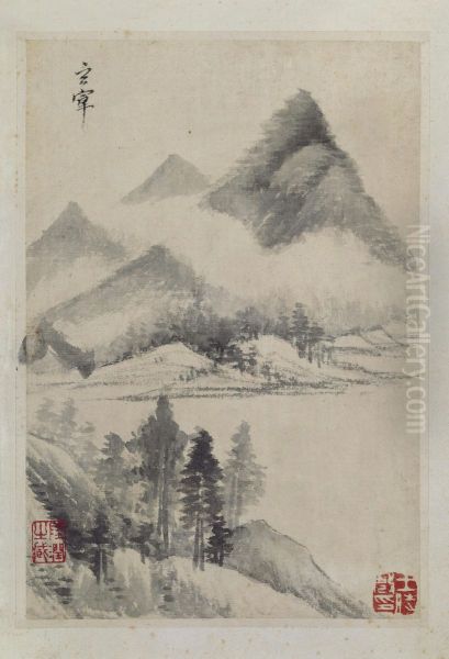 <<dong qi chang shan shui ce>> - view 1