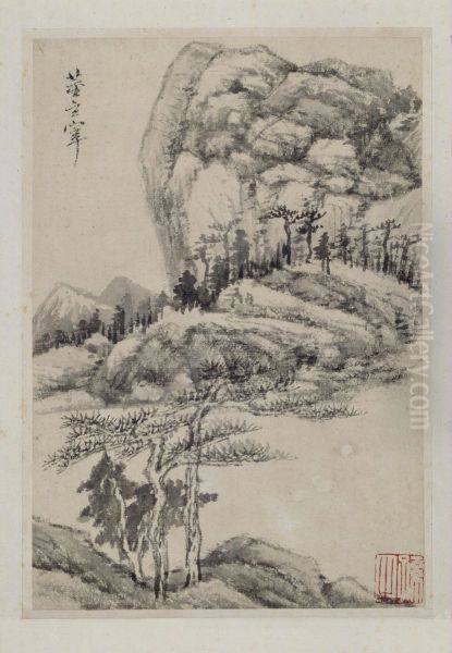 <<dong qi chang shan shui ce>> - view 1
