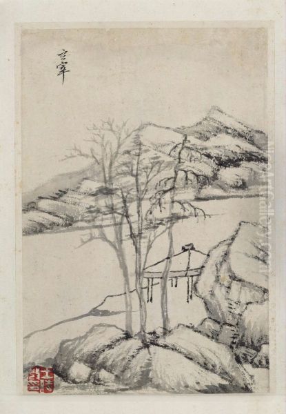 <<dong qi chang shan shui ce>> - view 1