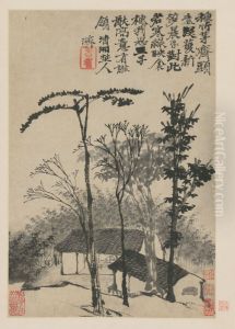 <<yuan ji huang shan you tu ce>> by Shitao Daoji