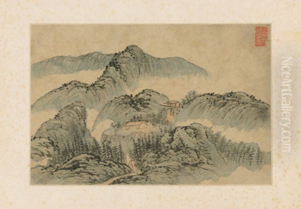 <<yuan ji shan shui tu ye>> - view 1