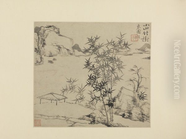 <<yun shou ping xiao shan zhu shu ye>> - view 1