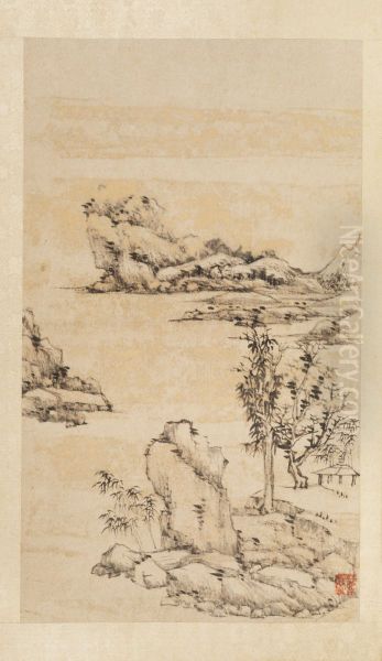 <<wang yuan qi shan shui ce>> - view 1