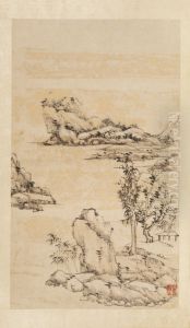 <<wang yuan qi shan shui ce>> <<wang yuan qi shan shui ce>>
