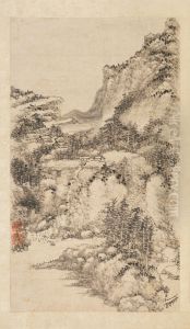 <<wang yuan qi shan shui ce>> by Wang Yuanqi