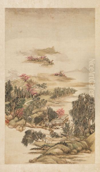 <<wang yuan qi shan shui ce>> - view 1