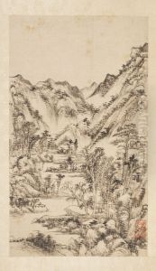 <<wang yuan qi shan shui ce>> <<wang yuan qi shan shui ce>>