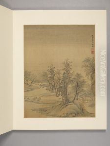 <<wang hui fang gu shan shui ce>> by Wang Hui