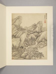 <<wang hui fang gu shan shui ce>> by Wang Hui