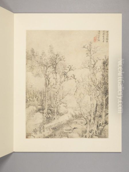 <<wang hui fang gu shan shui ce>> - view 1