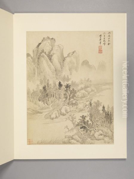 <<wang hui fang gu shan shui ce>> - view 1