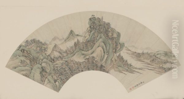 <<dong gao shan shui shan mian>> - view 1