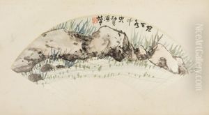 <<chen heng ke lan shi tu shan mian>> by Chen Shizeng