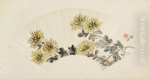 <<chen heng ke ju hua tu shan mian>> by Chen Shizeng