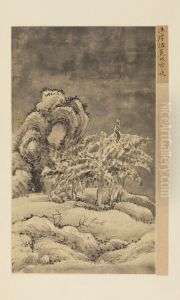 <<wang hui xue jing shan shui ce>> by Wang Hui