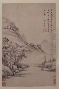 <<xiang sheng mo shan shui zhou>> by Xiang Shengmo