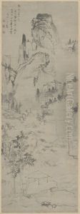 <<cha shi biao, yuan ji he hua shan shui tu zhou>> <<cha shi biao, yuan ji he hua shan shui tu zhou>>