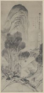 <<shi tao tao shi cai ju tu zhou>> by Shitao Daoji