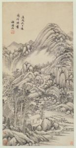 <<wang shi min shan shui zhou>> by Wang Shimin