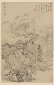 <<wang hui fang gu shan shui ce>> by Wang Hui
