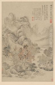 <<wang hui fang gu shan shui ce>> <<wang hui fang gu shan shui ce>>
