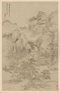 <<wang hui fang gu shan shui ce>> <<wang hui fang gu shan shui ce>>