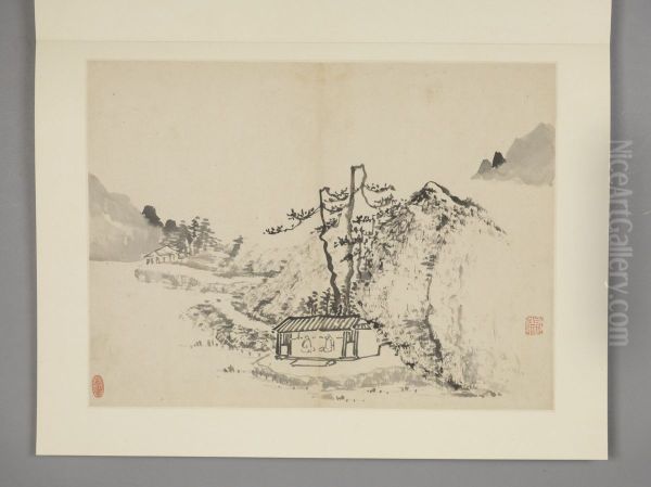 <<chen hao shan shui ce>> - view 1