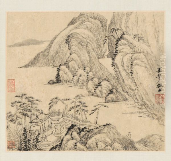 <<wu li shan shui tu ce>> - view 1