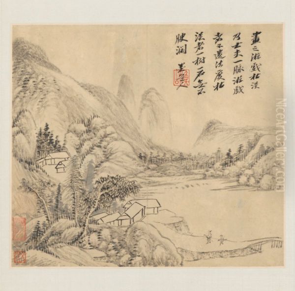 <<wu li shan shui tu ce>> - view 1