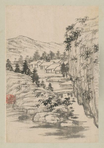 <<yuan ji shan shui tu ce>> - view 1