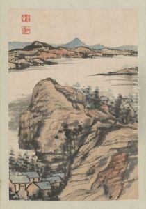 <<yuan ji shan shui tu ce>> by Shitao Daoji