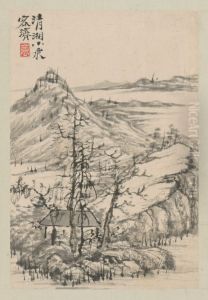<<yuan ji shan shui tu ce>> by Shitao Daoji