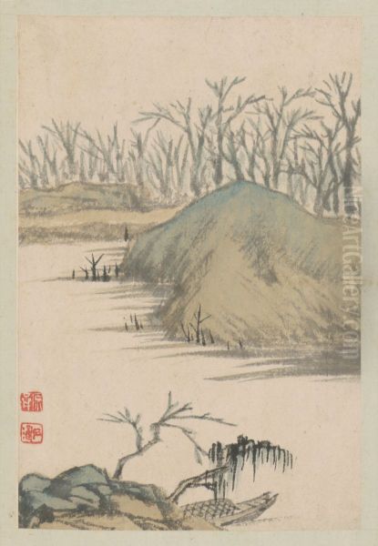 <<yuan ji shan shui tu ce>> - view 1