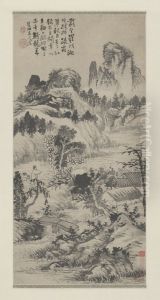 <<yuan ji shan shui tu zhou>> by Shitao Daoji