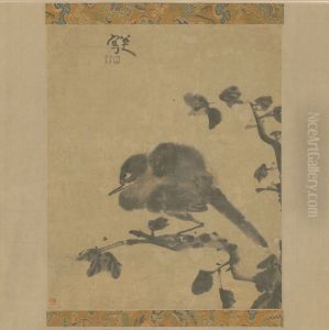 <<zhu da qi niao tu ye>> by Bada Shanren
