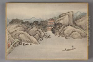 <<yun xi shan shui ce>>