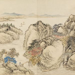 <<dong gao fang song yuan shan shui ce>> by Dong Gao