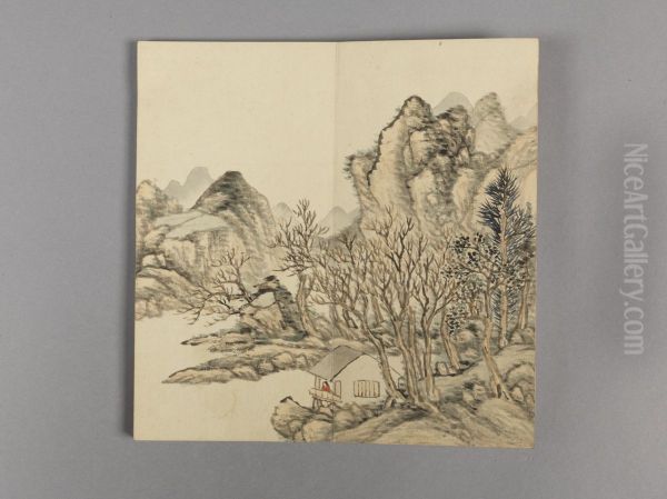 <<dong gao fang song yuan shan shui ce>> - view 1