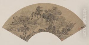 <<wen zheng ming shan shui shan>> by Wen Zhengming