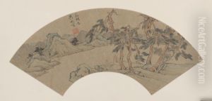 <<wen zheng ming song xi tan dao tu shan ye>> by Wen Zhengming