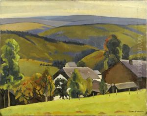 Paysage by Marcel Canneel