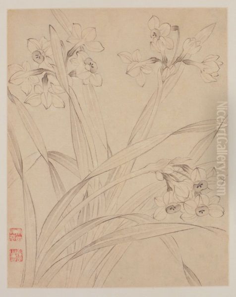 <<yun shou ping hua niao ce>> - view 1