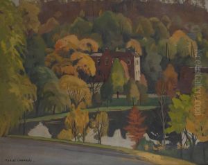 Vue De L'etang by Marcel Canneel