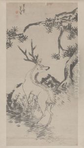 <<zhu da song lu tu zhou>> by Bada Shanren