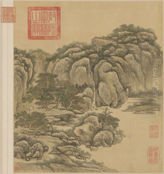 <<wang yuan qi shan shui ce>> - view 1