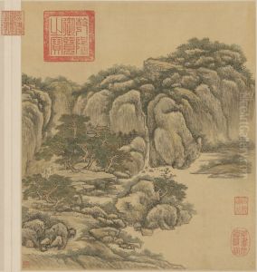 <<wang yuan qi shan shui ce>> by Wang Yuanqi