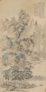 <<yun shou ping lin wang meng shan shui zhou>> by Yun Shouping