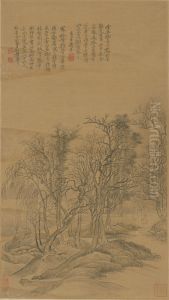 <<yun shou ping shan shui zhou>> by Yun Shouping